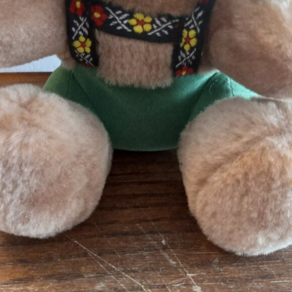ES  German Bavarian Teddy Bear Plush Stuffed Animal Vintage - Picture 3 of 11